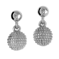 Серьги из серебра с бриллиантами Hot diamonds de204 2009 г инфо 2376w.