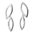 Серьги из серебра с бриллиантами Hot diamonds de185 2009 г инфо 2380w.