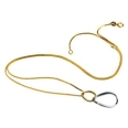 Подвеска из золота с бриллиантами Hot diamonds GP099 2009 г инфо 2592w.