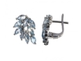 Серьги, серебро 925, топаз 003 01 21spk-00232 2009 г инфо 2656w.