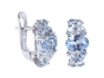 Серьги, серебро 925, топаз 003 01 21sk-00576 2010 г инфо 2701w.