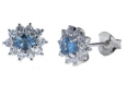 Серьги, серебро 925, циркон швейцар топаз 002 01 21-03086 2010 г инфо 2717w.