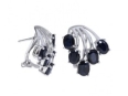 Серьги, серебро 925, сапфир 003 01 21sk-00540 2010 г инфо 2993w.
