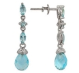 Серьги с фианитом R2A6CF582D 2010 г инфо 3095w.