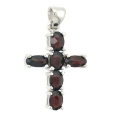 Подвеска из серебра с гранатами Happy Garnets g3104 2010 г инфо 3631w.